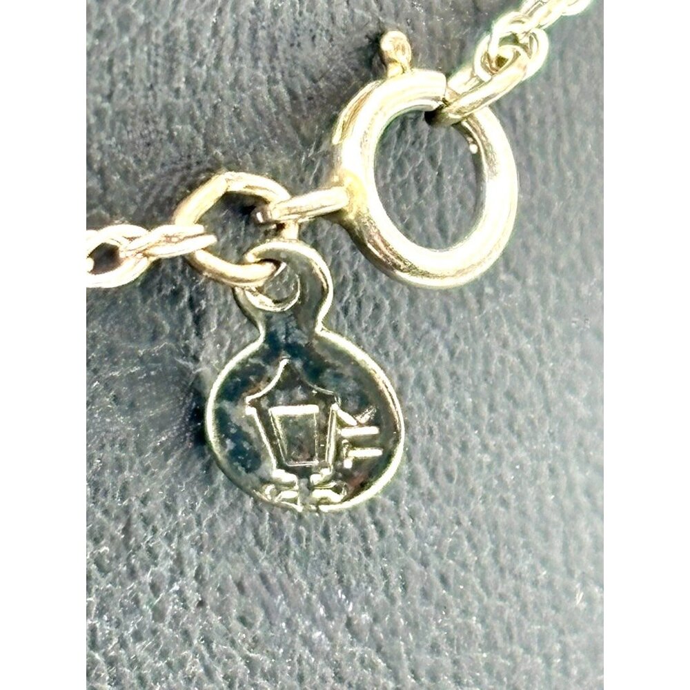 Thomas Kinkade Sterling Silver Pave Diamonds, Beacon of Hope Lighthouse Necklace - Picture 10 of 11